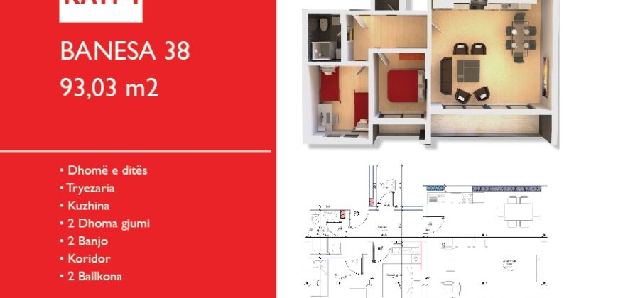 Banesa 38 Hyrja A*** REZERVUAR