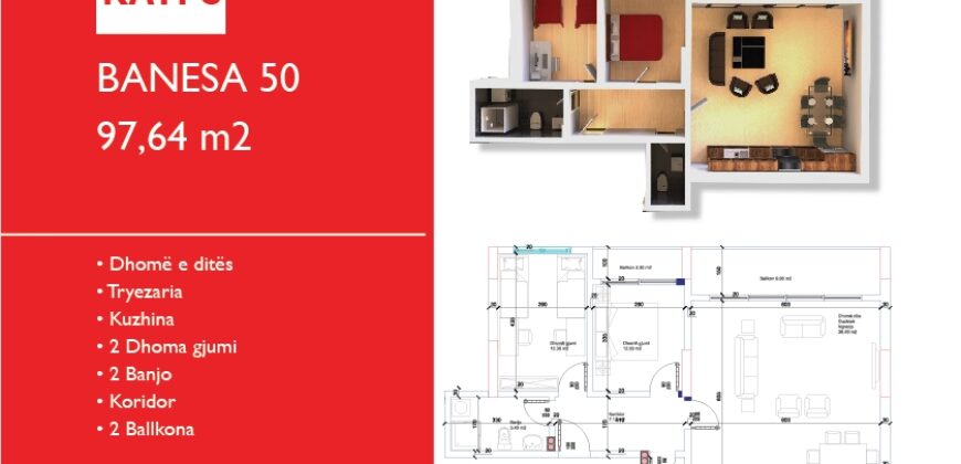 Banesa 50 Hyrja A***REZERVUAR