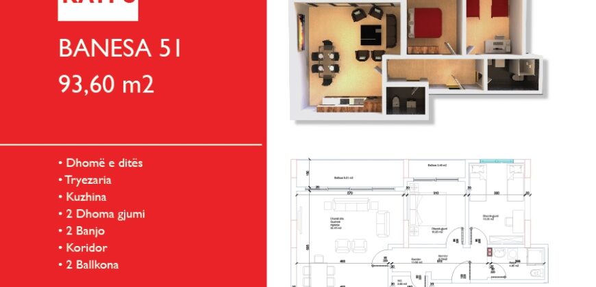 Banesa 51 Hyrja B***REZERVUAR