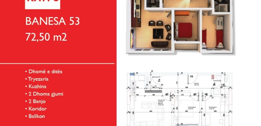Banesa 53 Hyrja B ***REZERVUAR