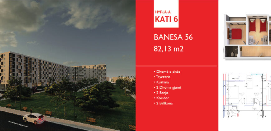 Banesa 56 Hyrja A***REZERVUAR