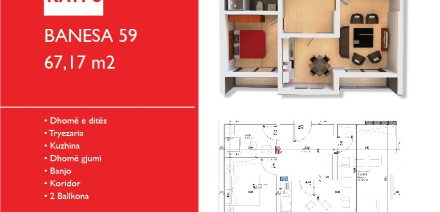 Banesa 59 Hyrja A***REZERVUAR