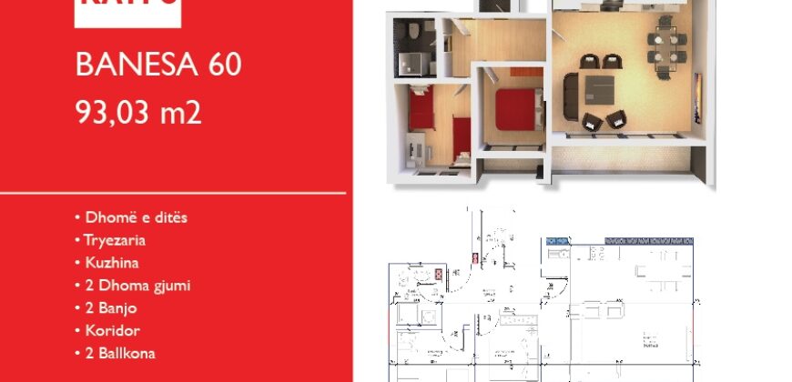 Banesa 60 Hyrja A***REZERVUAR