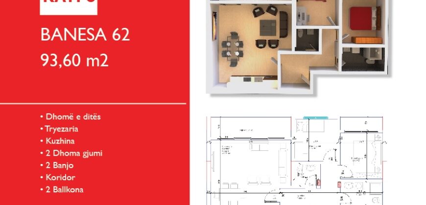 Banesa 62 Hyrja B**TE SHITURA