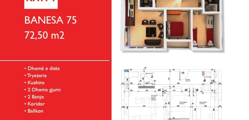 Banesa 75 Hyrja B***REZERVUAR