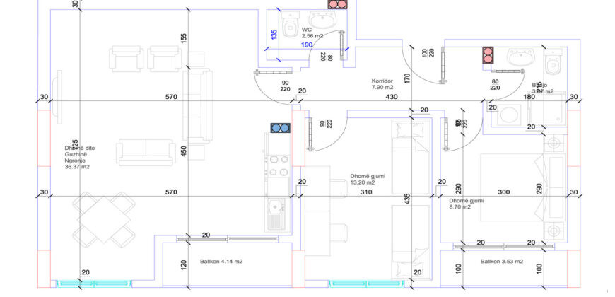 Banesa 52 Hyrja B***rezervuar