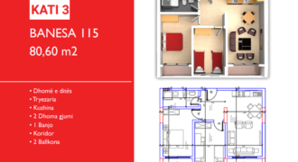 Banesa 115 Hyrja C*** REZERVUAR