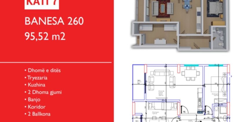 Banesa 260 Hyrja E***REZERVUAR