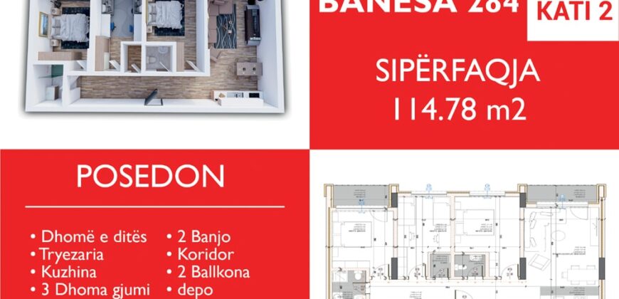 Banesa 284 Blloku “B” Hyrja 1**Rezervuar