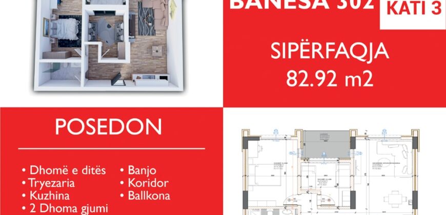 Banesa 302 Blloku “B” Hyrja 1***REVERZUAR