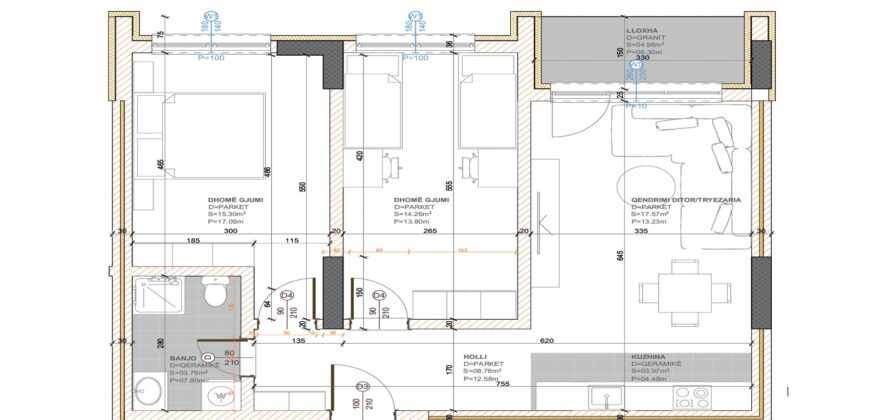 Banesa 320 Blloku “B” Hyrja 1***Marveshje Fahrije Kadriu  pritje/ns