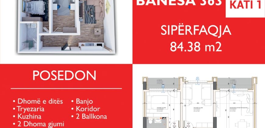Banesa 363 Blloku “B” Hyrja 2***REZERVUAR
