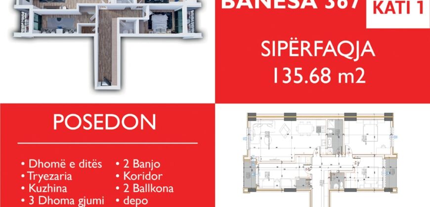 Banesa 367 Blloku “B” Hyrja 2****E Rezervuar