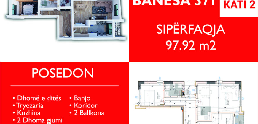 Banesa 371 Blloku “B” Hyrja 2***REZERVUAR