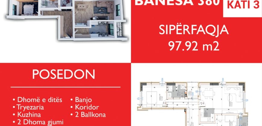 Banesa 380 Blloku “B” Hyrja 2***REZERVUAR