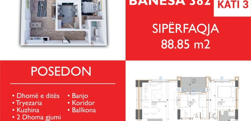 Banesa 382 Blloku “B” Hyrja 2***REZERVUAR