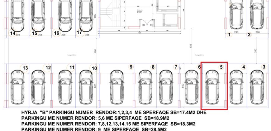 Parkingu Nr. 5 Blloku Hyrja B***REZERVUAR  Besdri Gashi
