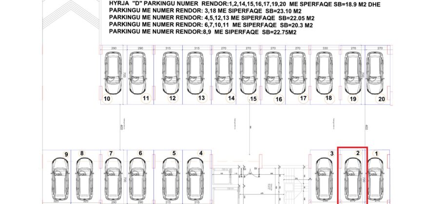Parkingu Nr. 2 Blloku Hyrja D***REZERVUAR  Tabaku Florian