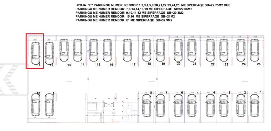 Parkingu Nr. 11 Blloku Hyrja E***REZEVUAR Lokaj Ilirjan