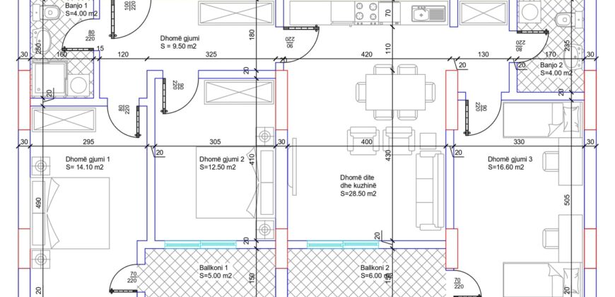 Banesa 163/164 Blloku i Ri “C” Hyrja 2***REZERVUAR