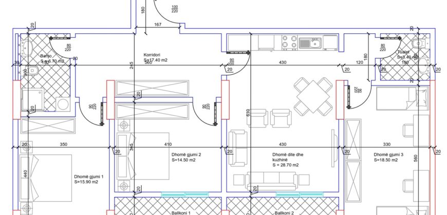 Banesa 167/168 Blloku i Ri “C” Hyrja 2***REZERVUAR