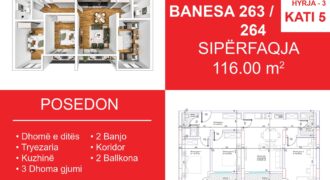 Banesa 263/264 Blloku i Ri “C”***REZERVUAR