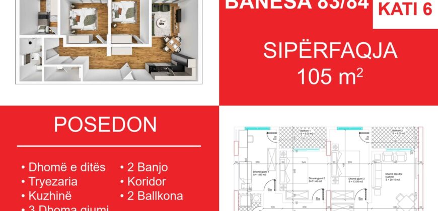 Banesa 83/84 Blloku i Ri “C” Hyrja 1**REZERVUAR