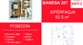 Banesa 207 Blloku i Ri “C” Hyrja 3*REZERVUAR