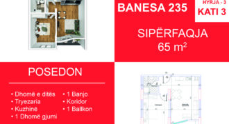 Banesa 235 Blloku i Ri “C” Hyrja 3***REZERVUAR