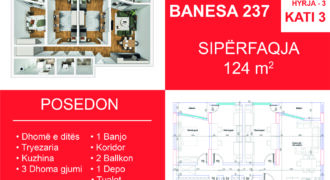 Banesa 237 Blloku i Ri “C” Hyrja 3*REZERVUAR