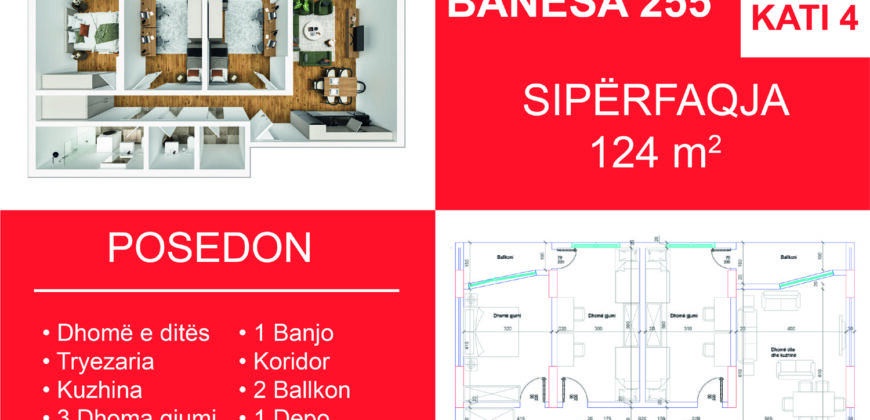 Banesa 255 Blloku i Ri “C” Hyrja 3**REZERVUAR
