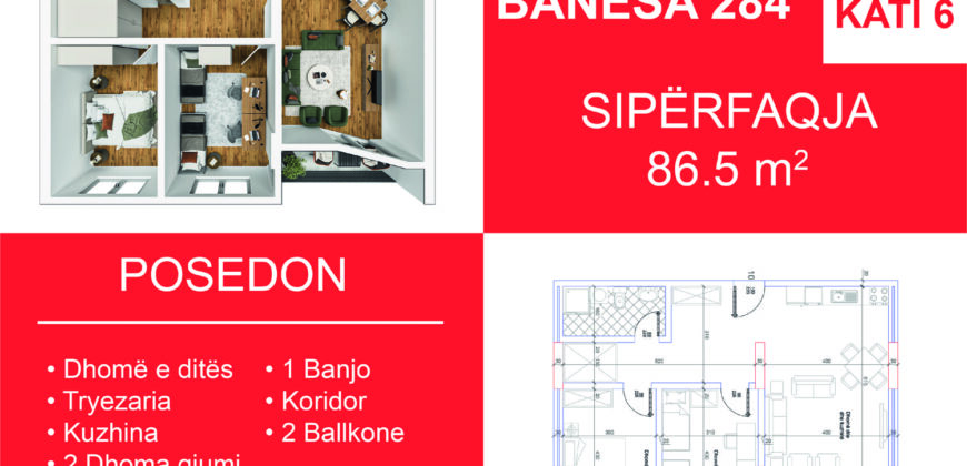 Banesa 284 Blloku i Ri “C” Hyrja 3**REZERVUAR Arton Berisha /ns