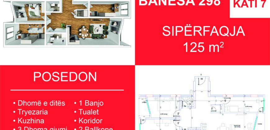Banesa 298 Blloku i Ri “C” Hyrja 3**REZERVUAR