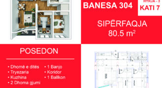 Banesa 304 Blloku i Ri “C” Hyrja 3***REZERVUAR