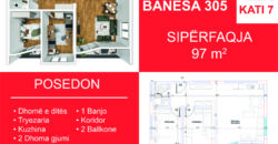 Banesa 305 Blloku i Ri “C” Hyrja 3*REZERVUAR