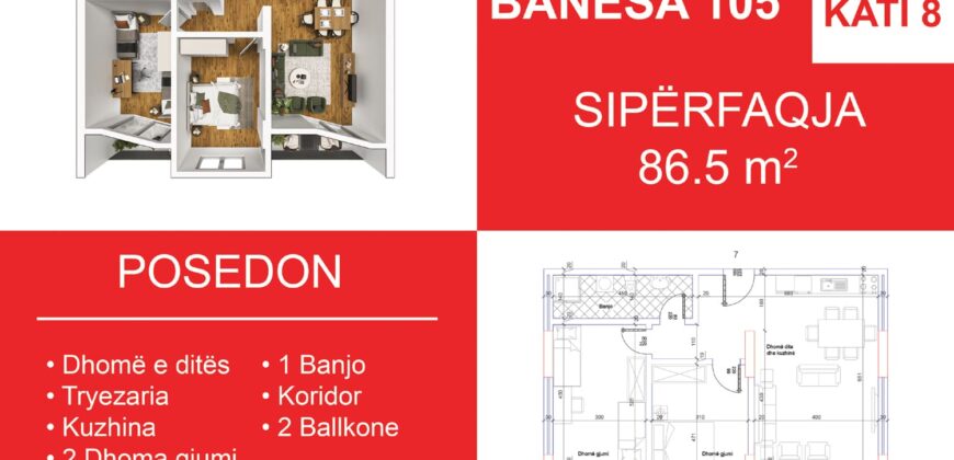 Banesa 105 Blloku i Ri “C” Hyrja 1**RZERVUAR