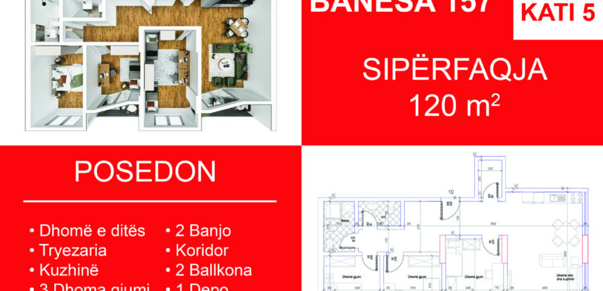 Banesa 157 Blloku i Ri “C” Hyrja 2***REZERVUAR