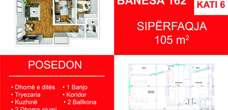 Banesa 162 Blloku i Ri “C” Hyrja 2**REZERVUAR