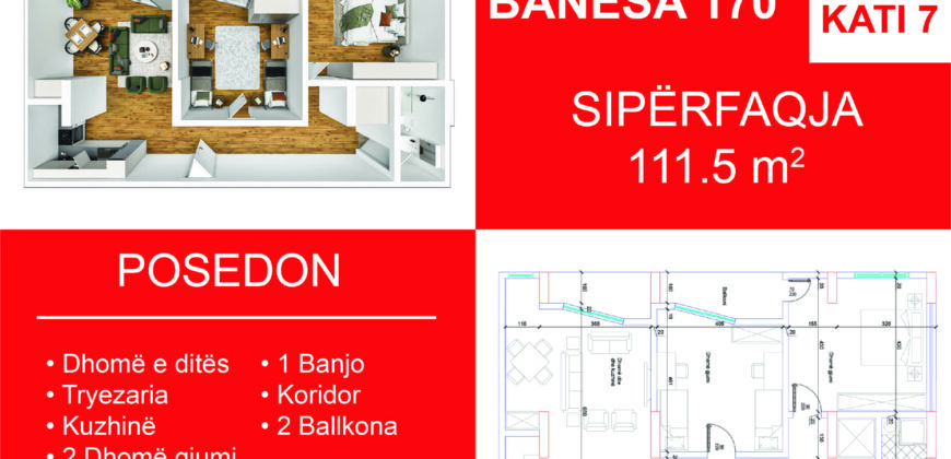 Banesa 170 Blloku i Ri “C” Hyrja 2**REZERUAR