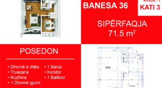 Banesa 36 Blloku i Ri “C” Hyrja 1**REZERVUAR