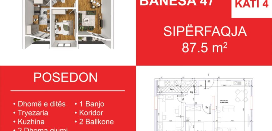 Banesa 47 Blloku i Ri “C” Hyrja 1**REZERVUAR Hilmi Haxhiajdini/bs