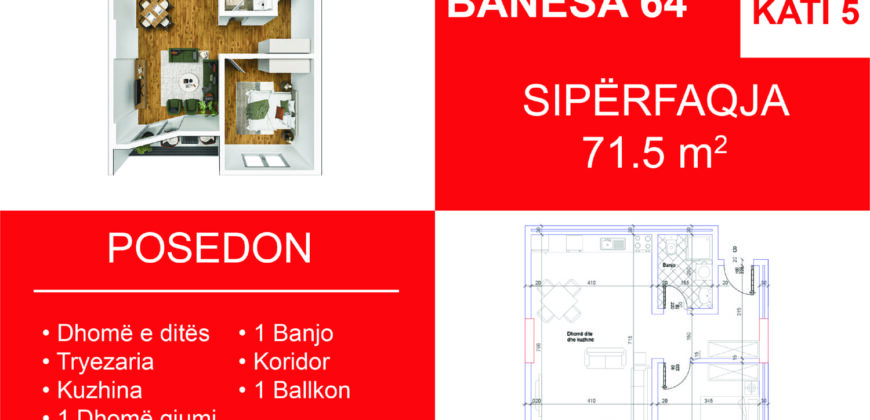 Banesa 64 Blloku i Ri “C” Hyrja 1**REZERVUAR