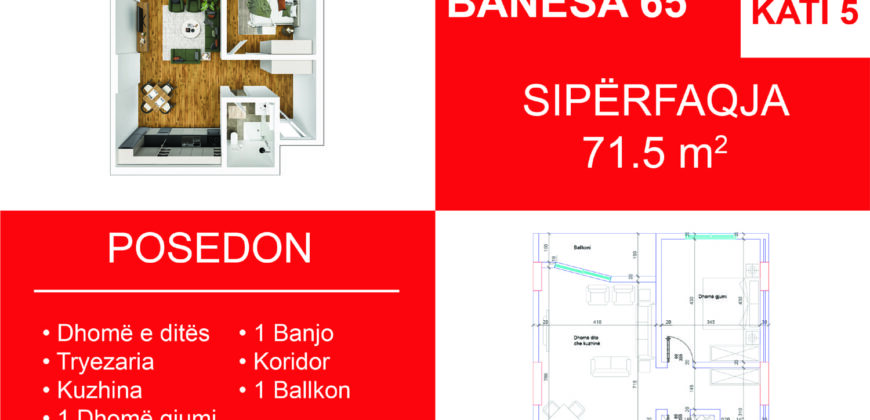 Banesa 65 Blloku i Ri “C” Hyrja 1**REZERVUAR
