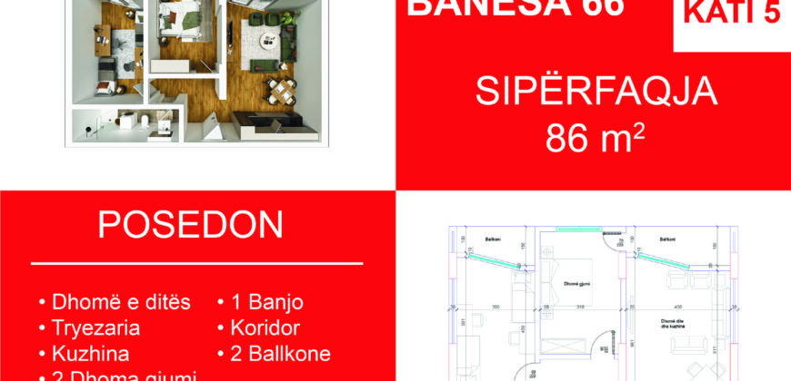 Banesa 66 Blloku i Ri “C” Hyrja 1**REZERVUAR