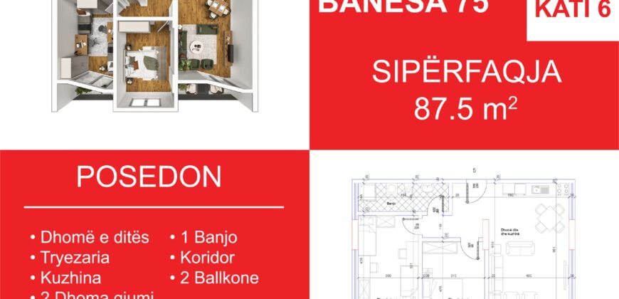 Banesa 75 Blloku i Ri “C” Hyrja 1 REZERVUAR