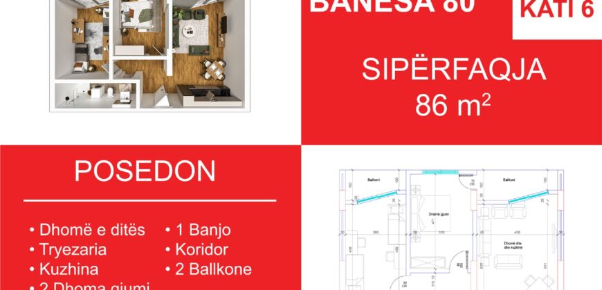 Banesa 80 Blloku i Ri “C” Hyrja 1***RZERVUAR