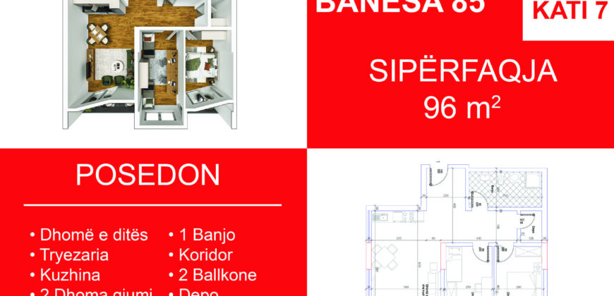Banesa 85 Blloku i Ri “C” Hyrja 1**REZERVUAR