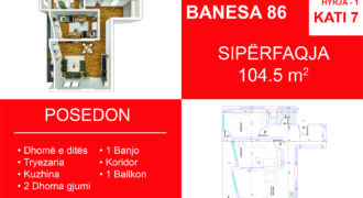 Banesa 86 Blloku i Ri “C” Hyrja 1** REZERVUAR