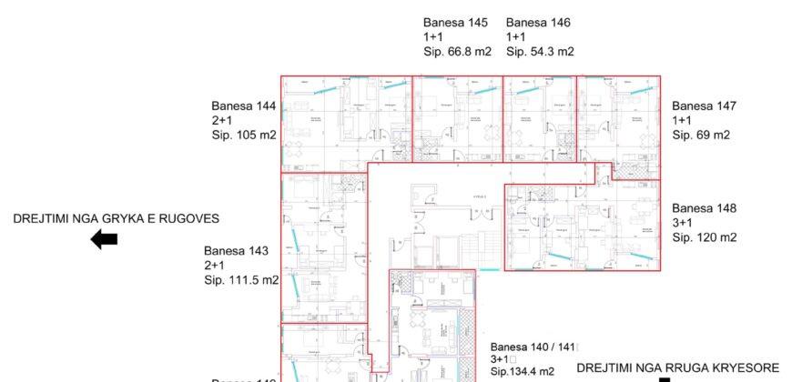 Banesa 140/141 Blloku i Ri “C” Hyrja 2**REZERVUAR
