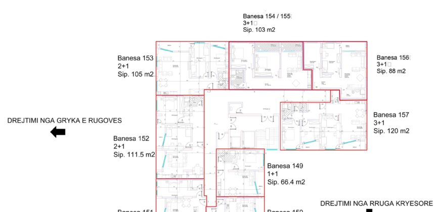 Banesa 154/155 Blloku i Ri “C” Hyrja 2**REZERVUAR
